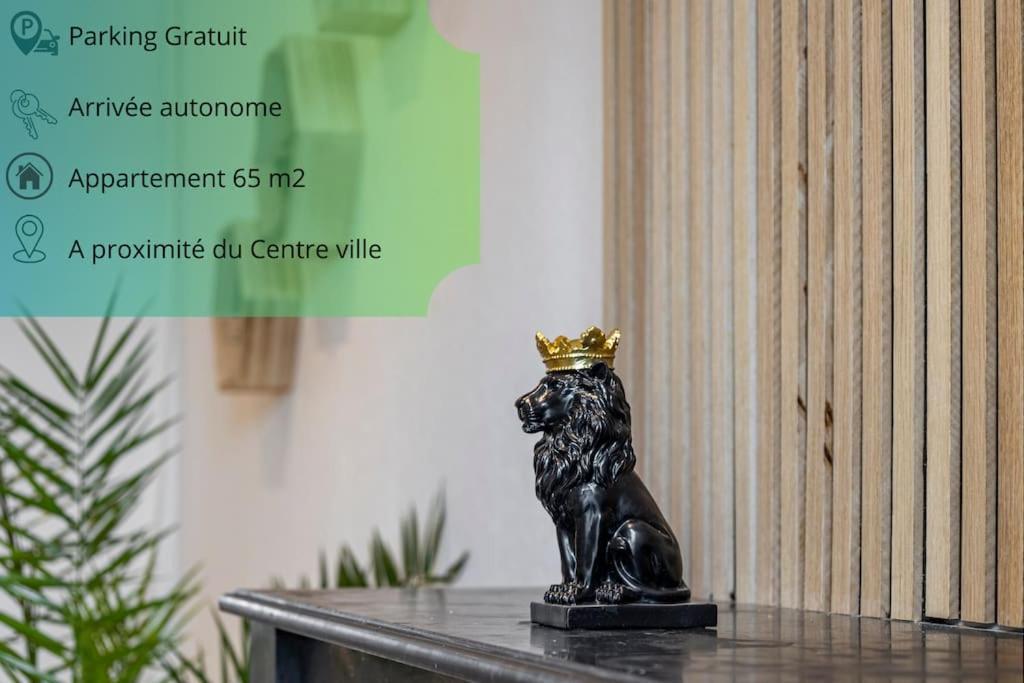 Lion King Appart 65 M2 Tout Inclus Chalon-sur-Saône Εξωτερικό φωτογραφία